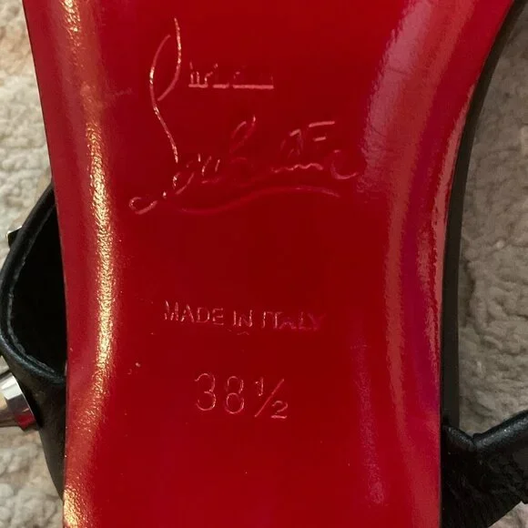 Christian Louboutin Just Chain Heels black - Picture 9 of 9